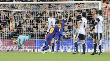 Gol no concedido a Messi.