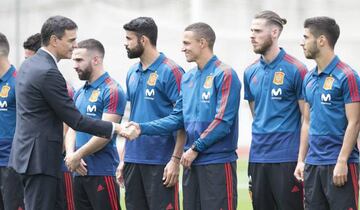 05/05/2018 | new Spanish president meets the national team.