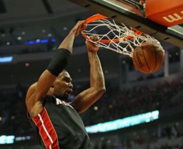 Bulls 65 - Heat 88 (1-3). Chris Bosh de los Heat.