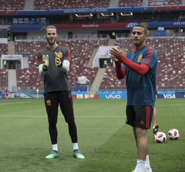 De Gea y Thiago. 