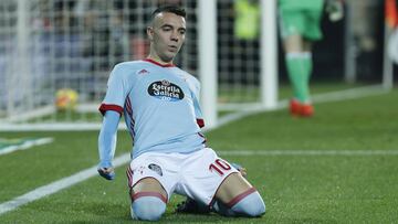 Aspas está brillando este curso; lleva 11 goles en Liga, uno en Copa y apunta al Mundial.