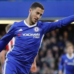 Conte no puede asegurar que Hazard seguirá en el Chelsea