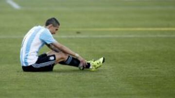 &Aacute;ngel Di Mar&iacute;a, lesionado.