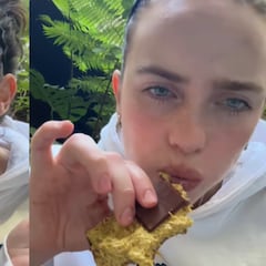 Billie Eilish comparte su receta viral del chocolate Dubái vegano: “Está incluso mejor que el real”