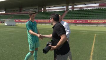 Así se hizo la foto de la portada de As con Kepa Arrizabalaga