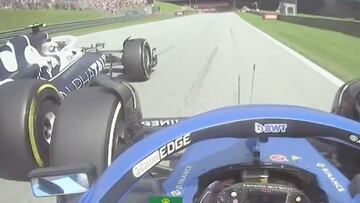 Esto es Fernando Alonso para los pilotos de F1: así reacciona Tsunoda tras echarlo de la pista