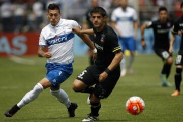 Las mejores imágenes del clásico Universidad Católica - Colo Colo