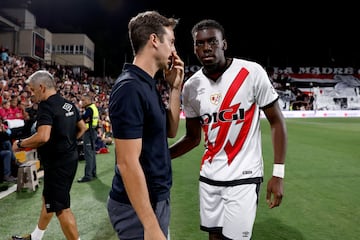 Randy Nteka, con el Rayo.