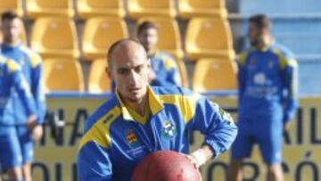 Natxo Insa en un entrenamiento