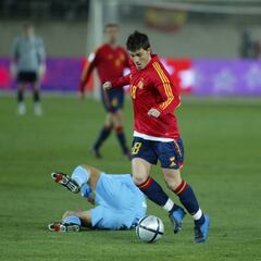 Se retira David Villa, máximo goleador de la Selección