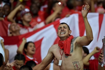 América de Cali venció 2-0 a Junior de Barranquilla  en el estadio Pascual Guerrero y se coronó campeón de la Liga Águila 2019-II.