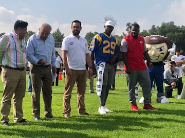 Así fue la primera visita en 2018 de Rams y Chiefs a México