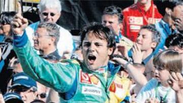 <b>A TOPE DE MORAL. </b>Felipe Massa acabó el pasado Mundial de la mejor forma posible (ganando el gran premio de su país) y se encuentra pletórico para 2007.