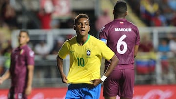 Rodrygo, con Brasil.
