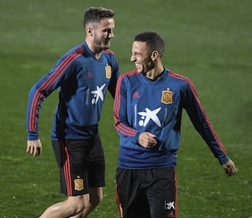 Saúl Ñí­guez y Rodrigo Moreno.