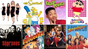 Las series más populares de los 90