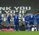El Leicester roza la Champions y 'se alía' con el City en Old Trafford