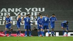 El Leicester roza la Champions y 'se alía' con el City en Old Trafford