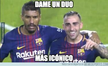 Alcácer, protagonista indiscutible de los memes del Barça-Sevilla