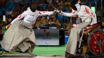 Esgrima en silla de ruedas en los Juegos Paralímpicos: reglas, categorías, calendario, fechas y pruebas