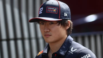 Yuki Tsunoda en el GP de Hungría