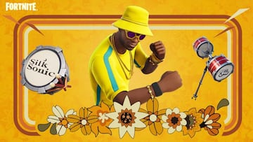 Arte oficial del skin Anderson .Paak en Fortnite