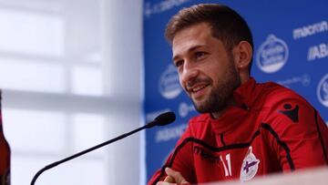 Fede Cartabia analizó su partido y el del Deportivo ante el Albacete.