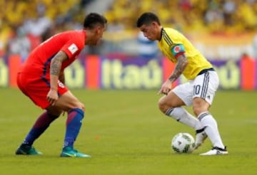 Colombia vs Chile en Barranquilla.