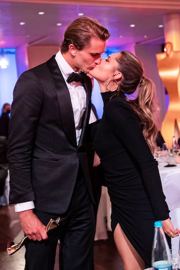 Alexander Zverev  y Sophia Thomalla.