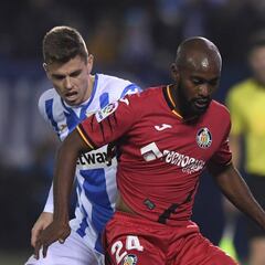 Gerard Gumbau, chico para todo del Leganés de Pellegrino