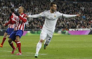 Jesé celebra el 2-0.