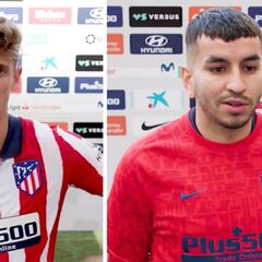 Llorente y Correa tras la manita: "Necesitábamos un triunfo así"