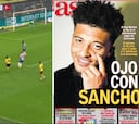 ¡Rival al suelo sin tocar el balón! La genial jugada que inventó Jadon Sancho