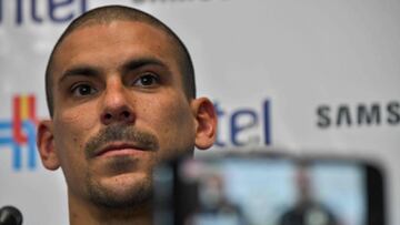 Maxi Pereira, jugador de Uruguay.
