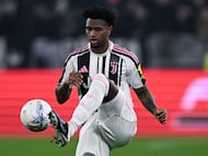 Juan Cabal en un partido de Juventus.