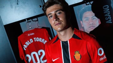 Pablo Torre, centrocampista del RCD Mallorca.