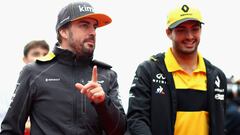 Fernando Alonso y Carlos Sainz.