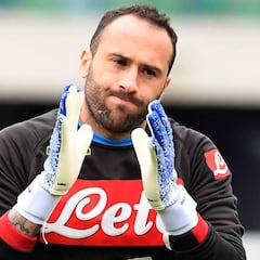 David Ospina y su tendencia en el arco del Napoli en la 19/20