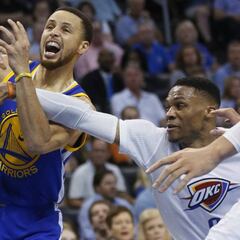 Así fue el triunfo de los Warriors ante el Thunder en Oklahoma