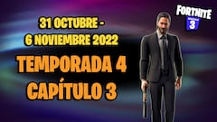 Fortnite: agenda semanal 31 de octubre a 6 de noviembre; parche 22.30, skin del Club y más