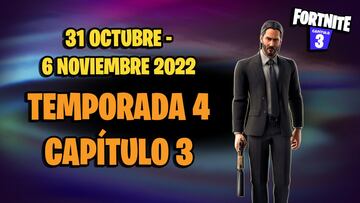 Fortnite: agenda semanal 31 de octubre a 6 de noviembre; parche 22.30, skin del Club y más