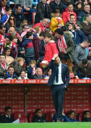 Zinedine Zidane after Vesga's goal.