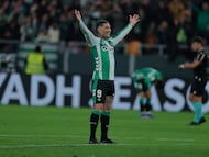 14/01/26 PARTIDO OCTAVOS DE FINAL DE LA COPA DEL REY
BETIS - ELCHE
ALEGRIA GOL CHIMY AVILA