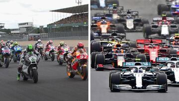 MotoGP y F1 en Silverstone