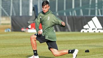 Soccer Football - Champions League - Juventus Training - Turin, Italy - February 12, 2018 Juventus’ Paulo Dybala during training REUTERS/Massimo Pinca