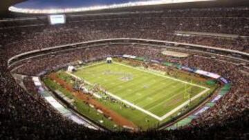 El estadio Azteca a reventar. 103.467 espectadores que presenciaron el Cardinals-Cowboys, y que representan a muchos millones m&aacute;s que la NFL debe dejar de ignorar.