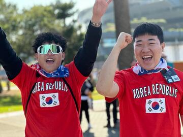 Así viven los hinchas la previa del duelo entre Colombia y Corea del Sur