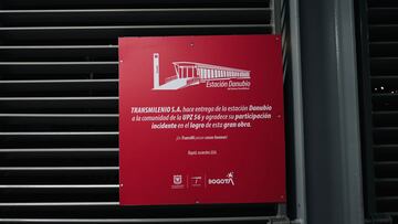 Transmilenio hace entrega de la estación Danubio ubicada en la Caracas Sur.