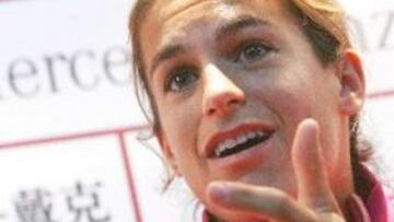 <b>RECUPERADA.</b> La que fuera número uno del tenis mundial parece estar recuperada.