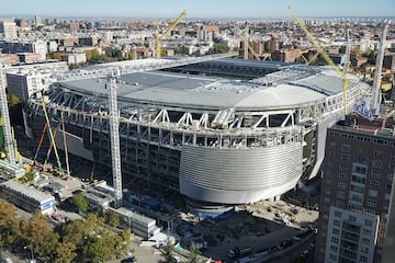 El Real Madrid quiere que el nuevo estadio Santiago Bernabéu esté listo para la temporada que viene. Descubre cómo siguen las obras que encaran la recta final.